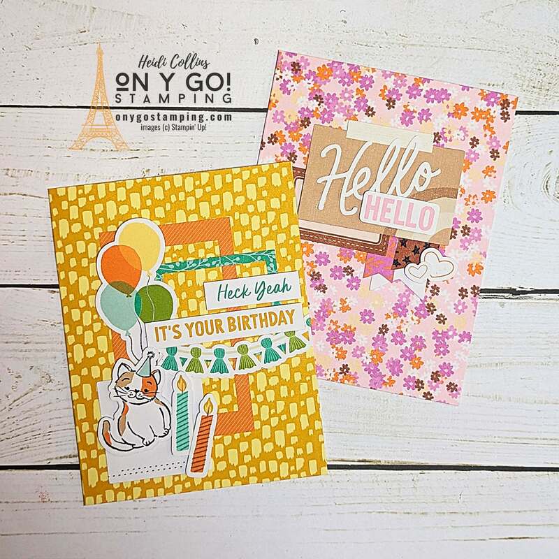 Are you a beginning card maker? Check out these easy handmade card ideas using the Mix and Match Ephemera Packs from Stampin' Up!®️ 